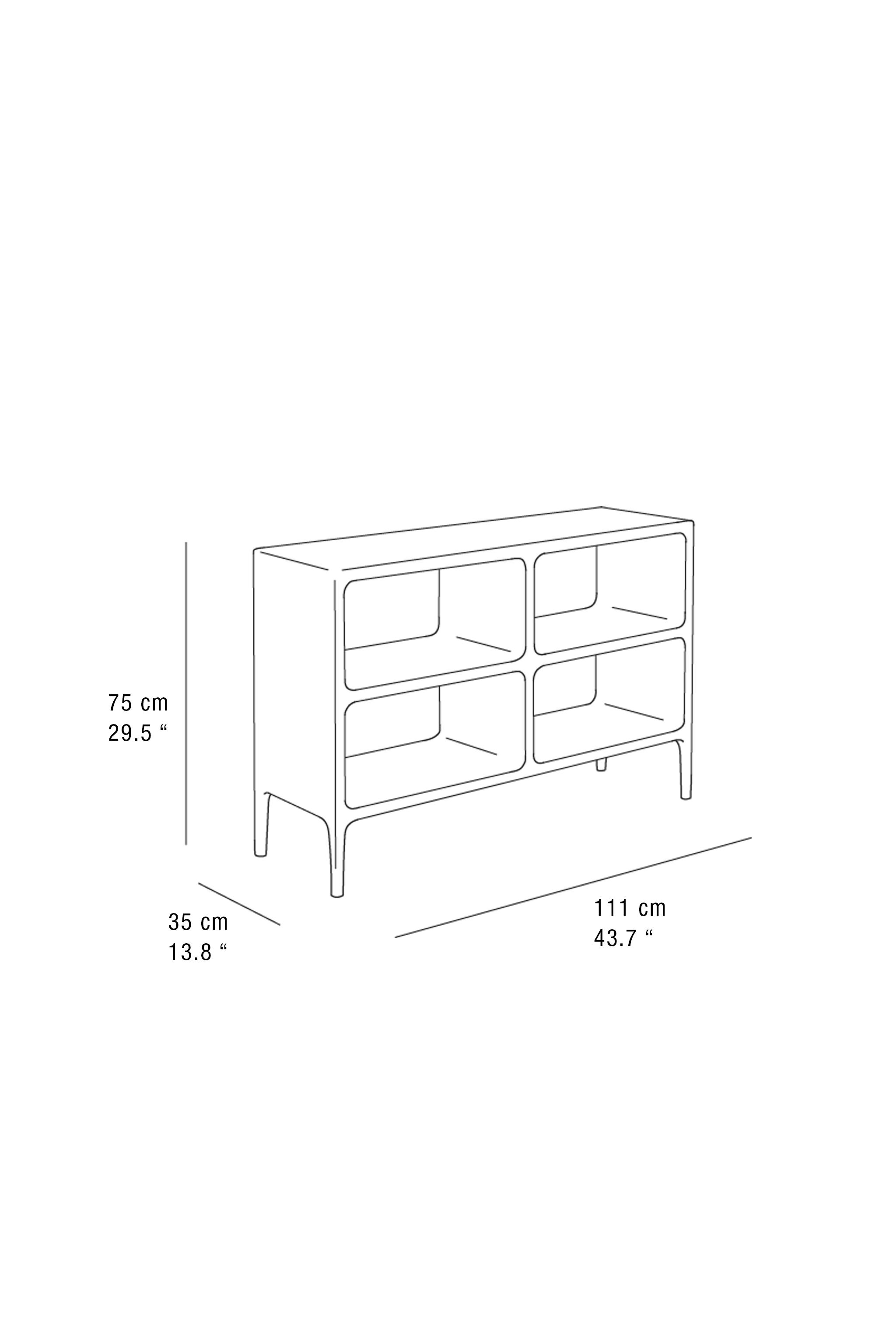 BUFFET BOIS FONCÉ FORMAT MOYEN